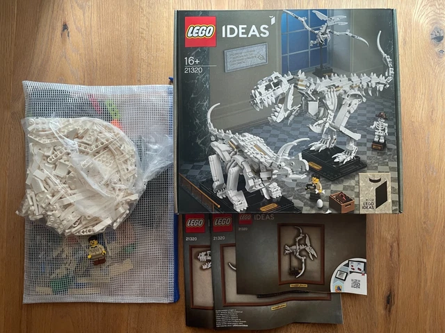 LEGO 21320 FOSSILI di Dinosauro Lego Ideas 16+ COMPLETO Scatola ...