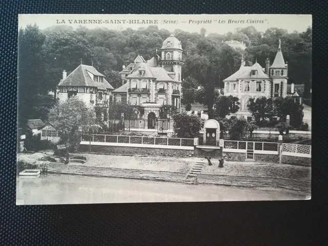 CPA 94 LA VARENNE-SAINT-HILAIRE - Propriété "Les Heures Claires"