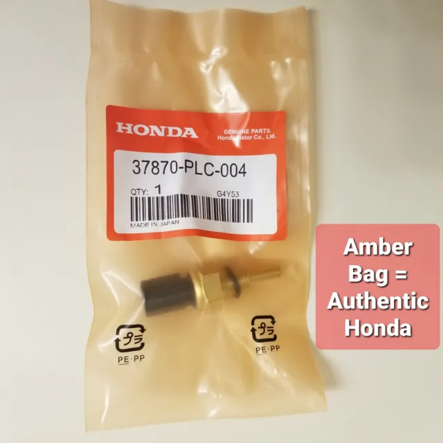 OEM Honda Genuine Coolant Temperature Sensor AUTHORIZED HONDA VENDOR Water Temp