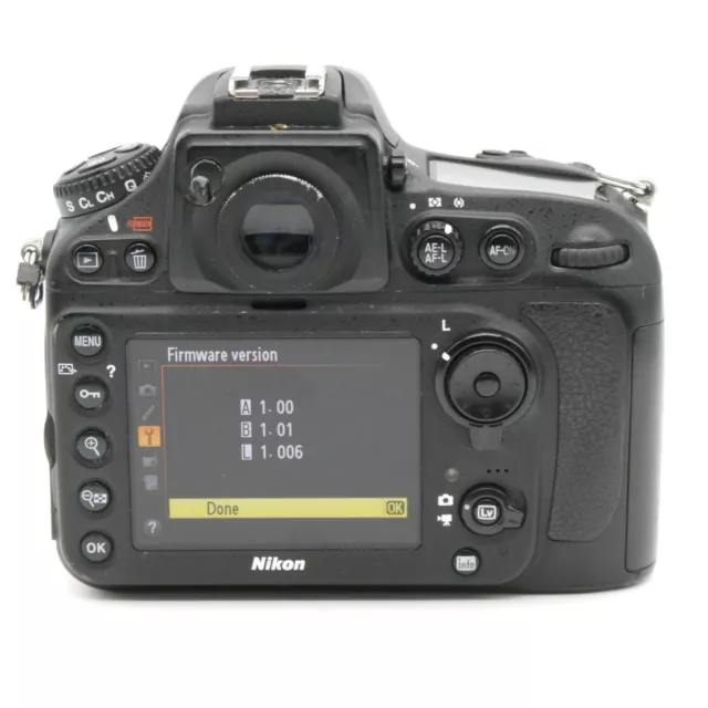 EXCELLENT Nikon D D800E 36.3 MP Digital SLR Camera - Black (Body Only) 2