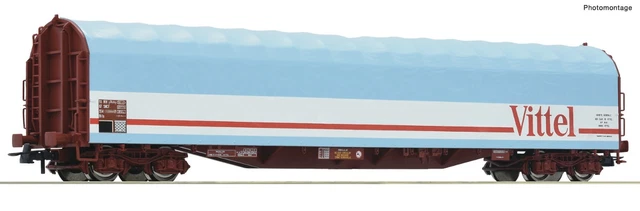 ROCO 76453 Wagon à bâche coulissante Vittel SNCF Ep IV-V -HO 1/87