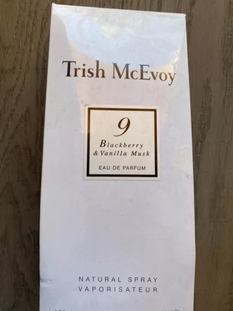 Trish McEvoy 9 Blackberry & Vanilla Musk  Eau De Parfum  NIB