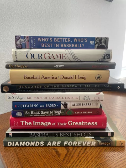 Your Choice BASEBALL books Paperbacks And Hardcover G-VG+