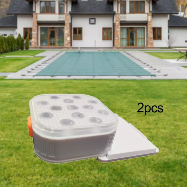 Lumière submersible 6 modes dynamiques, lumières de piscine étanches pour