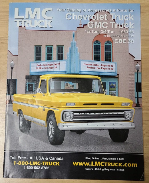2010 LMC TRUCK Catalog of Accessories and Parts for Chevrolet GMC