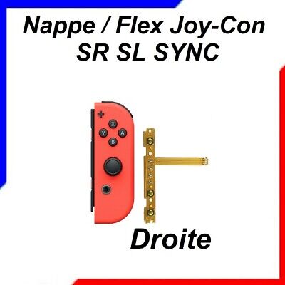 Nappe Droite Gauche Bouton Touche SR SL SYNC Flex Ruban Manette Joy-Con Switch 