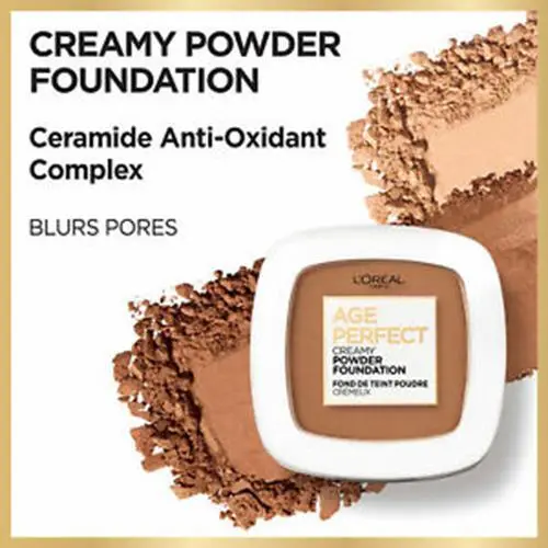 L'Oreal Paris Age Perfect Creamy Powder Foundation with Minerals,