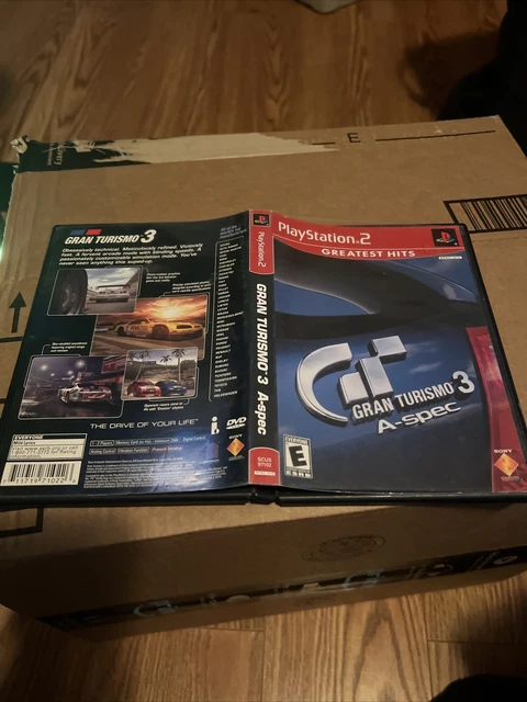 Gran Turismo 3 A-spec (Sony PlayStation 2, ) PS2 Complete W/ Manual