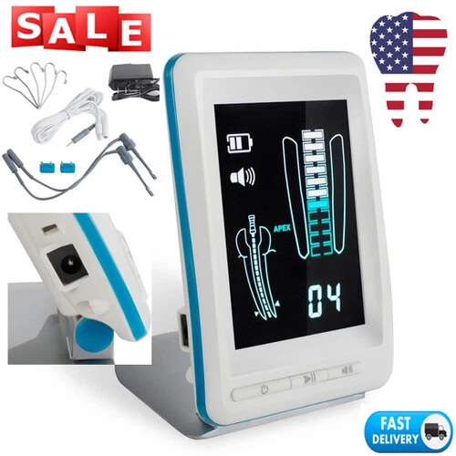 Dental Endodontic Apex Locator Root Canal Finder color 4.5" LCD Screen 5V DC US