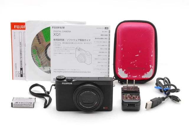 [MINT w/Strap] Fujifilm XQ1 X Series 12.0MP Compact Digital Camera Black JAPAN