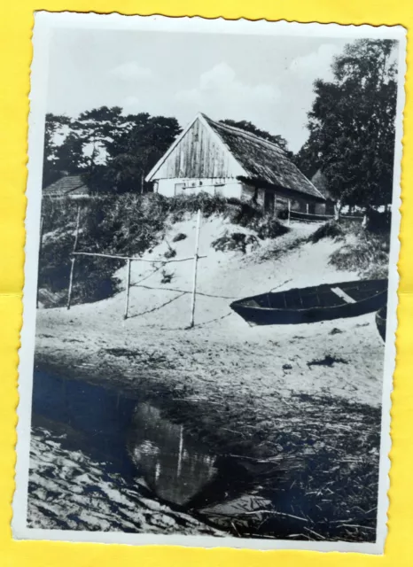 AK Nidden Schornsteinloses Haus 1937 Kur. Nehrung Ostpreußen Stempel Herm. Blode