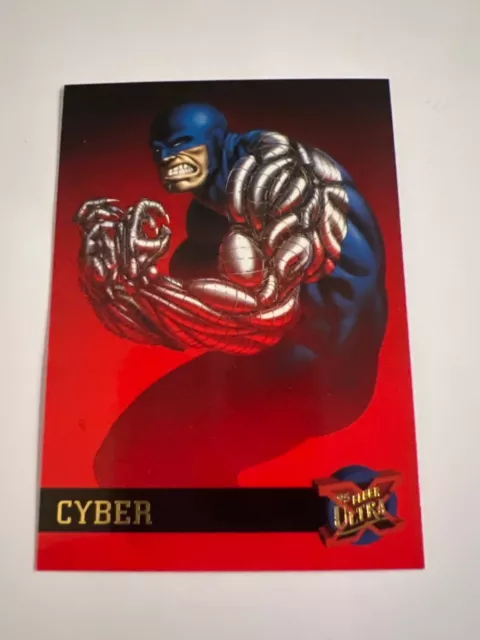 1995 Fleer Ultra Marvel X-Men Trading Card - Cyber #13