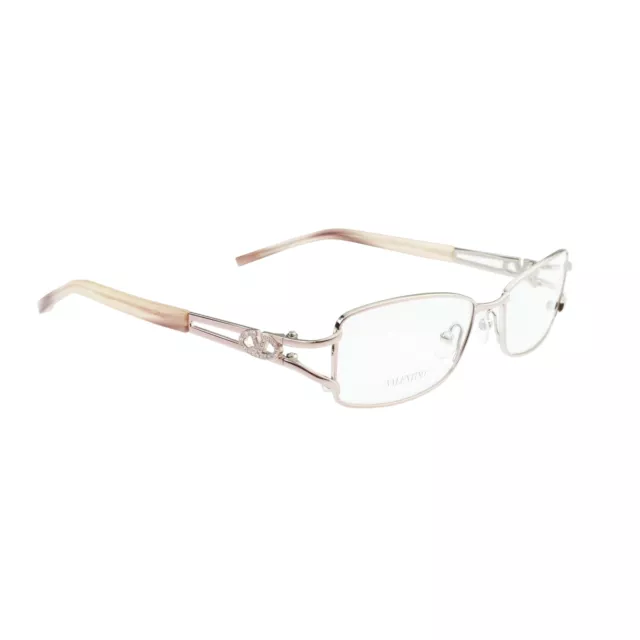 Gafas Valentino '90s cristal exclusivo montura rosa bebé ORIGINAL NUEVO