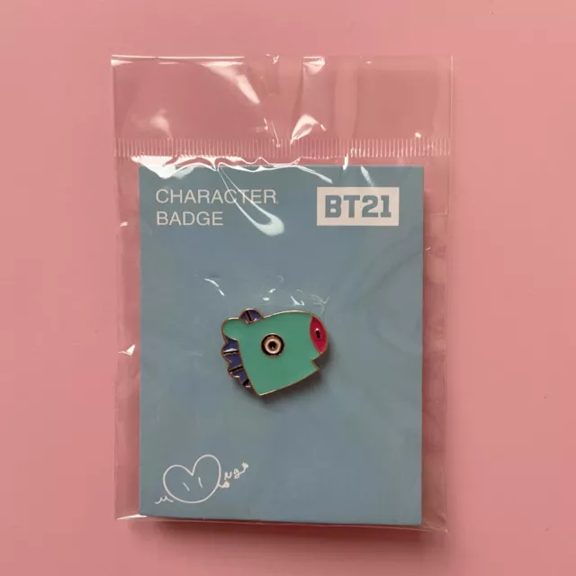 BT21 Mang pin badge / brooch. BTS J-hope / Hobi Hoseok, Bangtan, ARMY, kpop gift