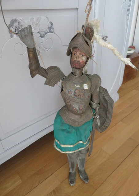 Marionnette théâtre d'ombre Indonésienne ancienne - Antiquités