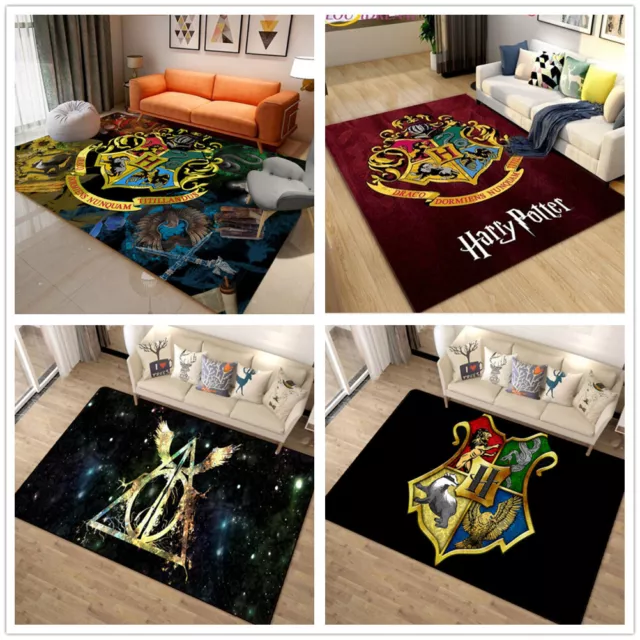 3D Harry Potter Teppich Fußmatten Schlafzimmer Kinder Teppich Jungen Bodenmatte