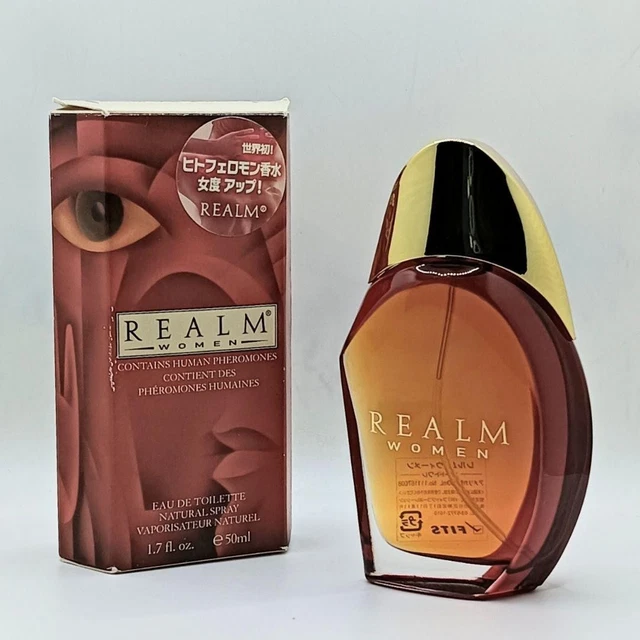 REALM WOMEN EAU de Toilette Spray 50ml (1.7 fl oz) New Unused