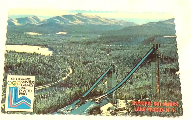 1 OLYMPIC SKI Jumps XIII Winter Games Lake Placid New York 1980 ...