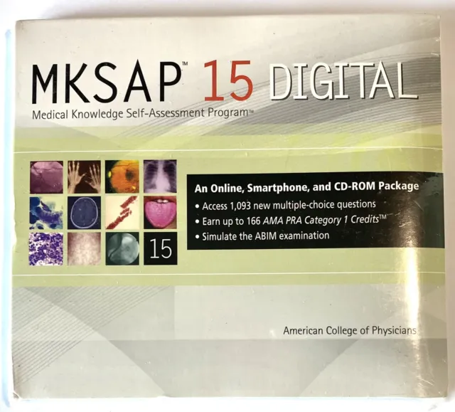 Mksap 15 Digital (Single User) - CD-ROM