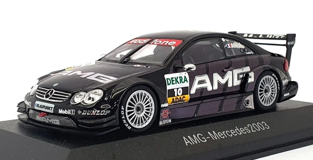 Minichamps 1/43 Scale B6 696 1981 - AMG Mercedes DTM 2003 - #10 J.Alesi