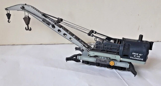 GRUE JOUEF COCKERILL de Secours 85t n°559 Villeneuve SNCF Fonctionnelle