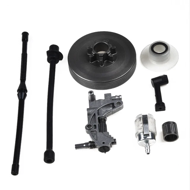 Tamburo Frizione Ricambio Set per Cinese Motosega 4500 5200 5800 45cc 52cc