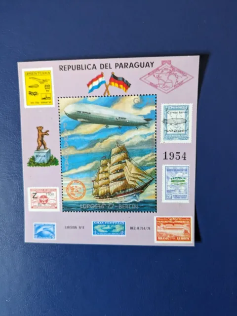 Paraguay Schiff/Zeppelin Mi Nr. postfrisch