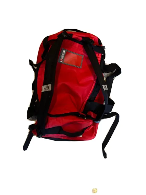 The North Face Base Camp Duffel Bag - TNF Red/TNF Black, Size S (T93ETOKZ3)