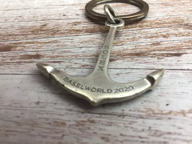 Rolex Keyring RARE Baselworld 2020 Anchor Keychain