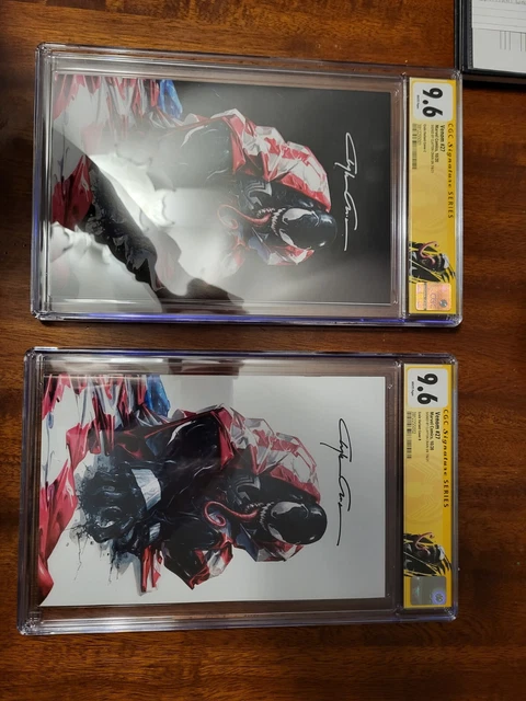 Venom 27 Clayton Crain VirgIn CGC 9.6 SS Set