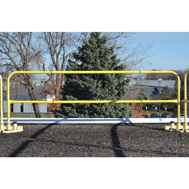 GARLOCK SAFETY SYSTEMS 409284 Safety Guardrail,Yellow