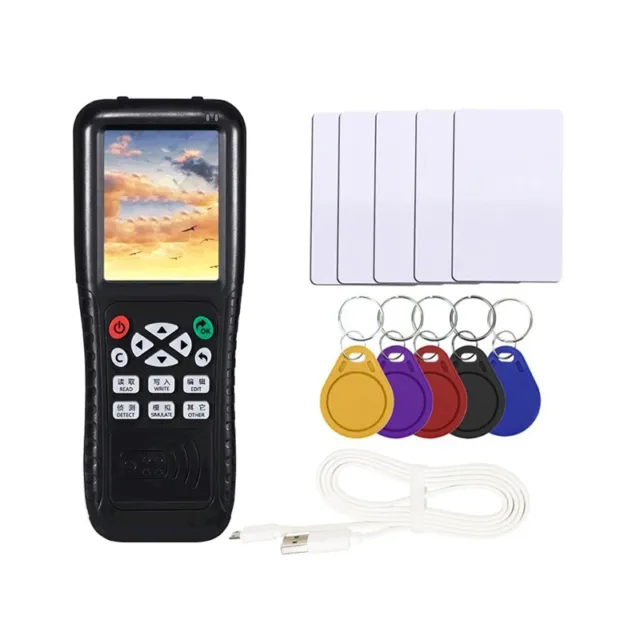 2X(Copieur RFID avec Fonction de DéCodage  Clé de Carte à Puce NFC I8812