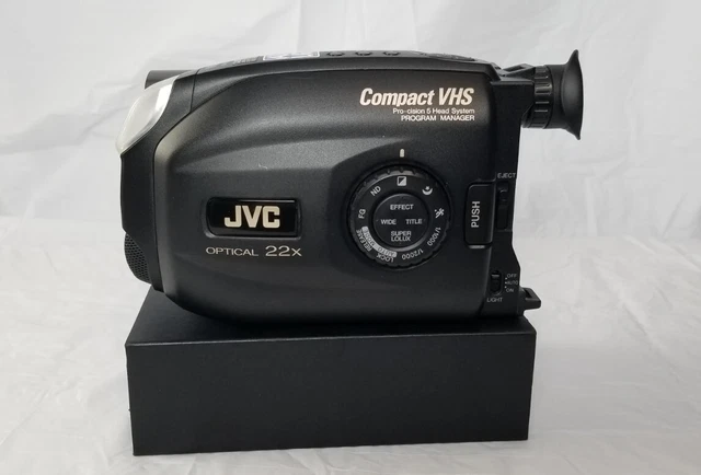 JVC GR-AX730U VHS-C  Vintage VHS Camcorder With AC Adapter & Charger, no battery