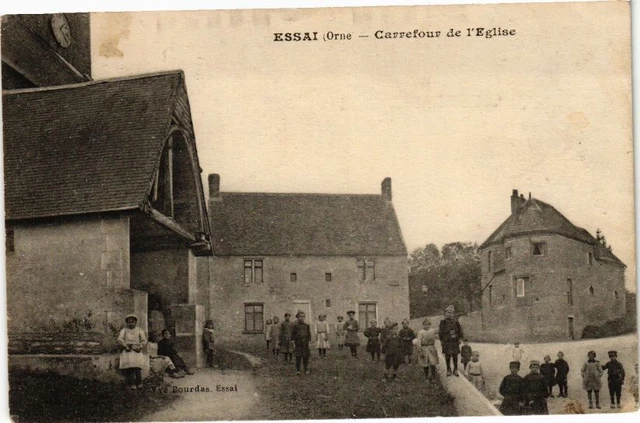 CPA Essai (orne ) - Carrefour de l'eglise (195632)