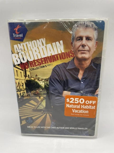 Anthony Bourdain: No Reservations Collection 5 Part 2 -BRAND NEW SEALED DVD Anthony Bourdain: No Reservations Collection 5 Part 2 -BRAND NEW SEALED DVD