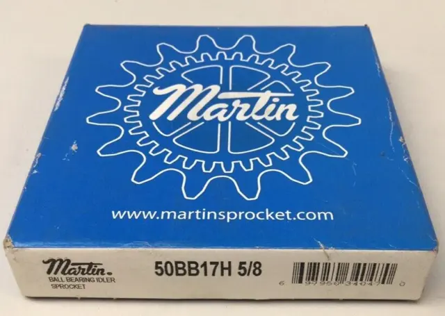 Martin 50BB17H 5/8" Sprocket #50 17T 5/8" Bore 50BB17H58
