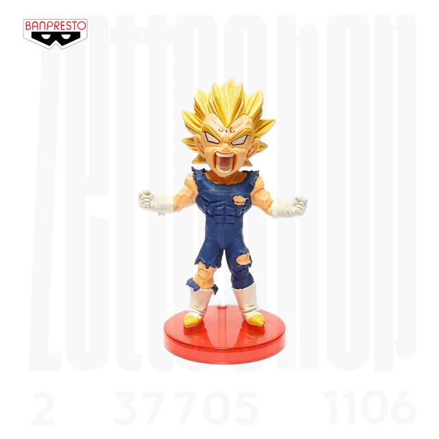 Figura Majin Vegeta Dragon Stars: Detalles Impresionantes, 17 cm de