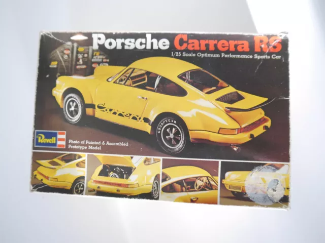 Porsche 911 Carrera RS, Bausatz Kit, Revell 1407 / 1976 in 1:24/25 boxed Ovp