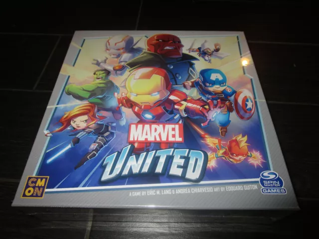 NEW Marvel United Board Game with WASP Sealed CMON Cool Mini or Not