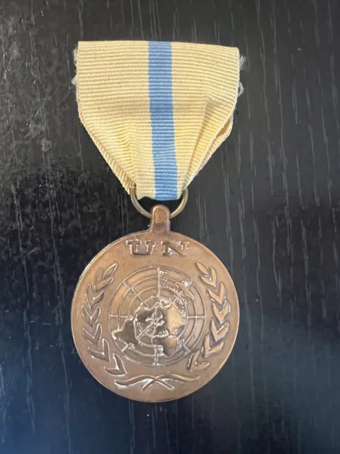 Genuine U.s. Full Size Medal United Nations Iraq-Kuwait Observer Mission