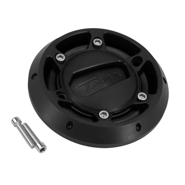 MF1395 - 1 Coperchio Carter CNC Nero per Yamaha TMax 500 530 dal 2001 al 2016