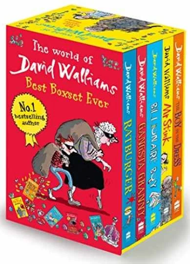 THE WORLD OF DAVID WALLIAMS - CD Story Collection - 5 Stories & 16