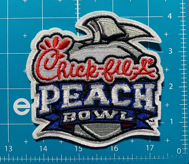 2022 Chick-Fil-A Peach Bowl Patch Georgia Bulldogs vs Ohio State Buckeyes