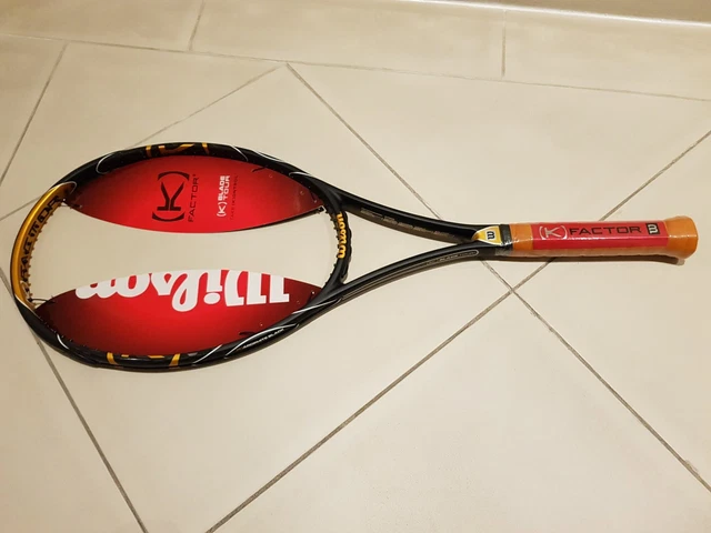 NEW WILSON K Factor K Blade Tour 93 Djokovic Tennis Racket Grip L2