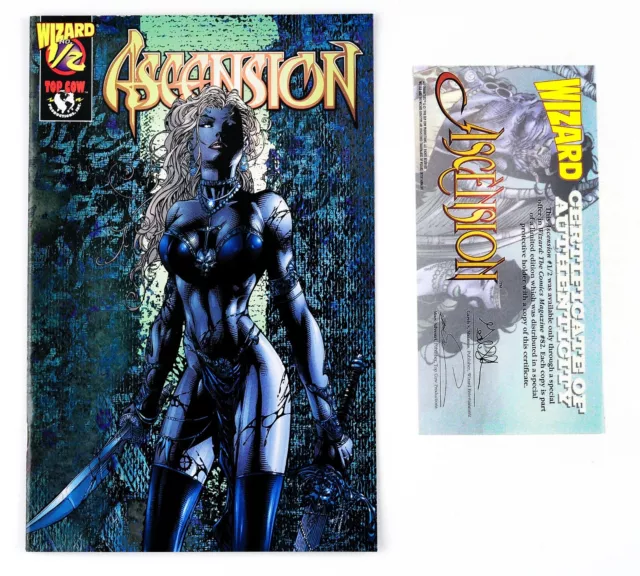 Top Cow Comics - Wizard ~ 1/2 Ascension Ltd Edition w/COA VF/NM Comic Book