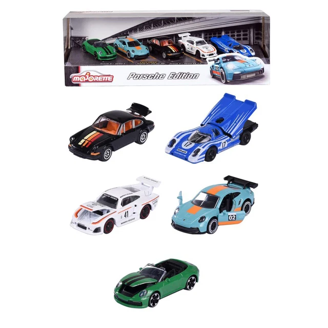MAJORETTE COLLECTIBLE MOTORSPORT Diecast Model Cars Gift Pack of 5 Ages