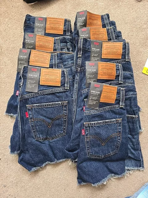 Levis Shorts Job Lot. Mixed Sizes