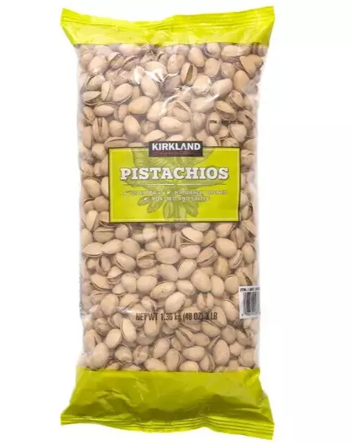 NEW Roasted Salted Pistachios 1.36kg Bulk Buy Packet Pantry Nuts Healthy Snack!