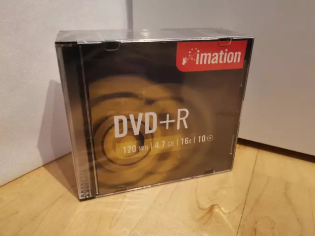 Imation LightScribe DVD+R 120min / 4,7 GB / 16x / 10 CD's