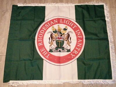 THE RHODESIAN LIGHT Infantry President's colours flag UDI £22.00 ...